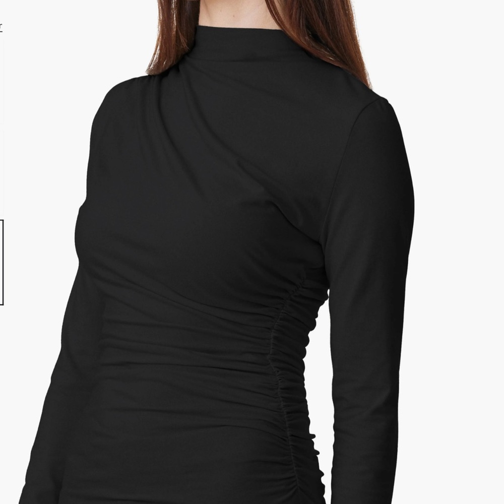 Habitual Funnel Neck Long Sleeve Top, XL